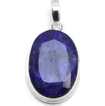 Stříbrný přívěsek se safírem Elphira