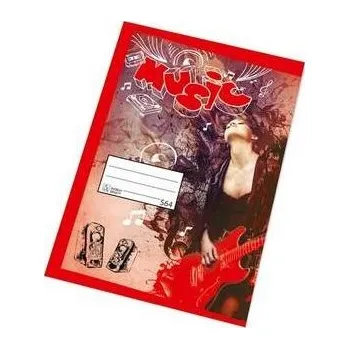 Sešit Školní sešit 564, formát A5, 60 listů, linkovaný - 8 mm