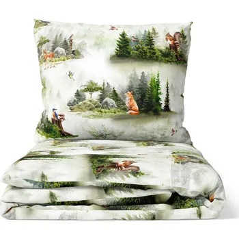 Povlečení DARRÉ Bavlněné povlečení Zvířátka Velikost: atypický 200 x 200 + 2 x 70 x 90