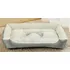 Pelíšek pro psa 4Home Bone Bed 80 x 60 x 15 cm šedý