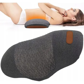 Polštář ORTOPEDICKÝ POLŠTÁŘ BEDERNÍ PRO SPANÍ DO AUTA NA SEDADLO PAMĚŤOVÁ PĚNA