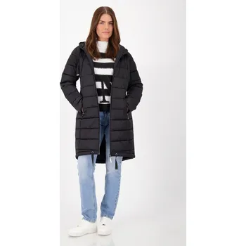 Dámský kabát Prošívaný kabát Monari 809127 s pruhy Velikost: 38