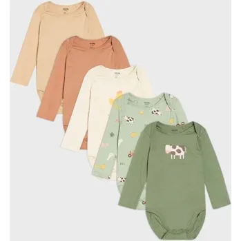 Sinsay - Sada 5&nbsp;body - zelená - 002FX-97X - 002FX-97X-56