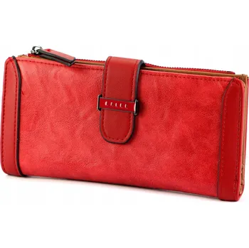 Peněženka Dámská kožená peněženka Eslee vintage červená