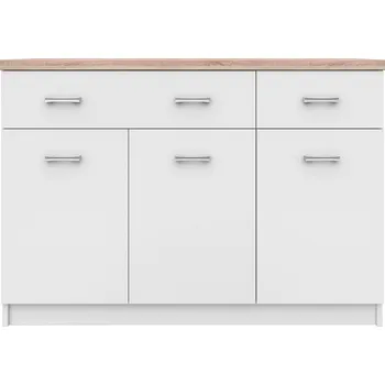 Komoda MIXIO komoda 3D2S dub sonoma/bílá