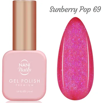 Lak na nehty NANI gel lak Premium 6 ml - Sunberry Pop