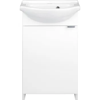 Koupelnový nábytek KOUPELNOVÁ SKŘÍŇKA S UMYVADLEM 40 STOJÍCÍ BÍLÁ STYLOVÁ