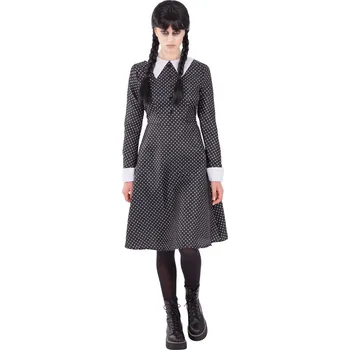 Karnevalový kostým Dámský kostým Wednesday Velikost: S