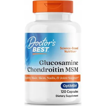 Kloubní výživa Doplněk stravy Doctor's Best Glukosamin Chondroitin MSM 120 kapslí.