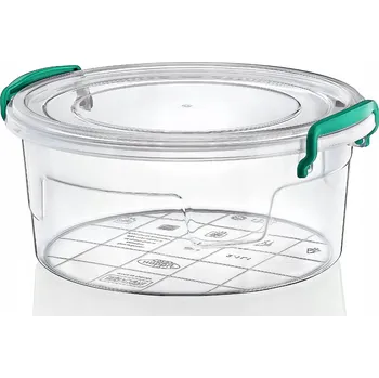 Dóza na potraviny POJEMNIK OKRĄGŁY NA ŻYWNOŚĆ 1,2 L MIKROVLNNÁ TROUBA MYČKA MRAZÁK