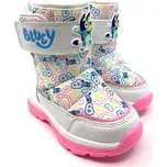 Biomecanics Dětské sněhule Garvalín - Bluey - Bílo/ růžové 251890-B050 25, Vnitřní délka boty: 15,5 cm