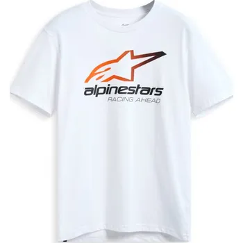 Pánské tričko Triko ALIGNED CSF, ALPINESTARS (bílá) (Velikost: M)
