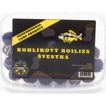 Boilies Fishing House Rohlíkový boilies 40g Švestka Průměr: 20mm