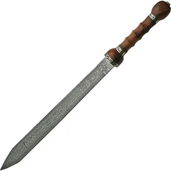lovecký nůž Damascus Rosewood Sword