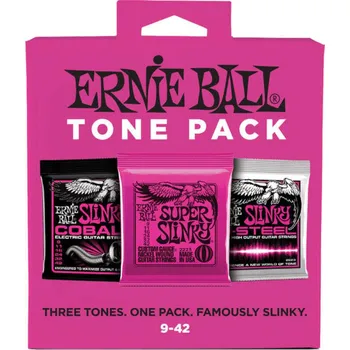 Struna pro kytaru a smyčcový nástroj Ernie Ball P03333 Tone Pack 9-42 Struny pro akustickou kytaru