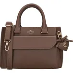 Hnědá zdobená kabelka přes rameno „Mia“