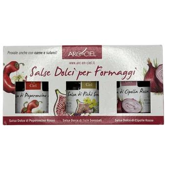 Sladidlo Arc En Ciel ArcEnCiel Omáčky k sýrům (Salse Dolci per Formaggi 3x40g) 120 g