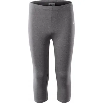 Dámské legíny Martes dětské 3/4 legíny klasické polyester šedé, velikost 158