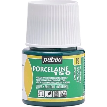 Výtvarná barva Pébéo Porcelaine 150 Barva na porcelán Emerald 45 ml 1 ks
