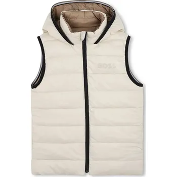 Dámská vesta Dětská vesta BOSS J52395.114.150 béžová 12X, vel. 138