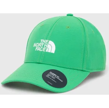 Kšiltovka Kšiltovka The North Face Recycled 66 Classic Hat zelená barva, s aplikací, NF0A4VSVPO81 77X, vel. ONE SIZE
