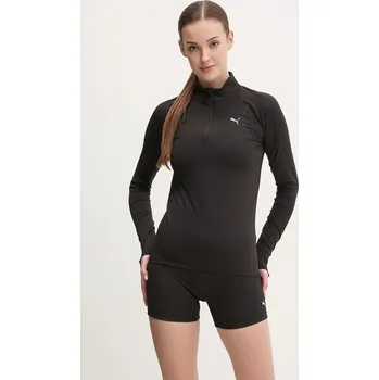 Pánská mikina Joggingová mikina Puma Run Velocity černá barva, 526650 99X, vel. L