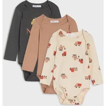 Kojenecký body Sinsay - Sada 3 body - šedá - 779EM-86X - 779EM-86X-86