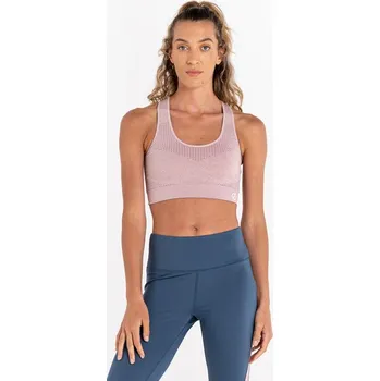 Dámská sportovní podprsenka DARE 2B Dont Sweat It Bra, Dusky RoseMrl - Růžová, XL(42)