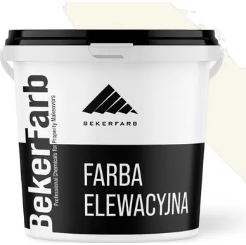 barva na zeď Barva Fasádní Silikonová 10L Bílá - Perlově Bílá