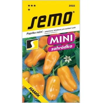 Semeno SEMO® MINI zahrádka Paprika zeleninová Hamík sladká k rychlení i na pole 1 ks