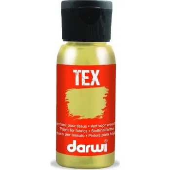 Speciální výtvarná barva Darwi DA0100050050C Barva na látky Gold 50 ml 1 ks