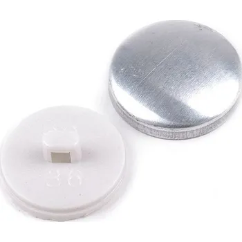 Knoflík Knoflík na potahování velikost 36" Varianta: 2 bílá, Balení: 100 sada