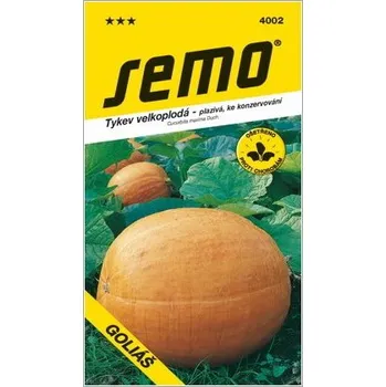 Semeno SEMO Tykev velkoplodá Goliáš obří plazivá - Krátká expirace