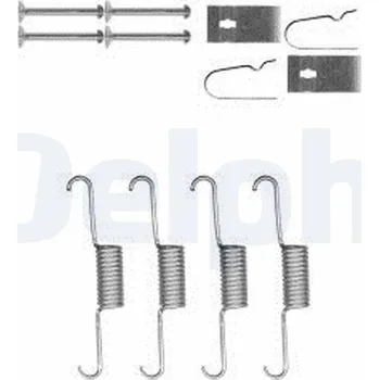 Brzdová čelist Sada prislusenstvi, parkovaci brzdove celisti, LY1398