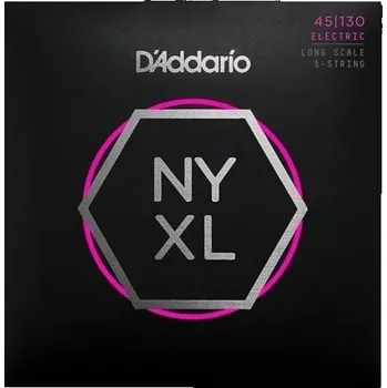 Struna pro hudební nástroj D'Addario NYXL45130 Struny pro 5-strunnou baskytaru