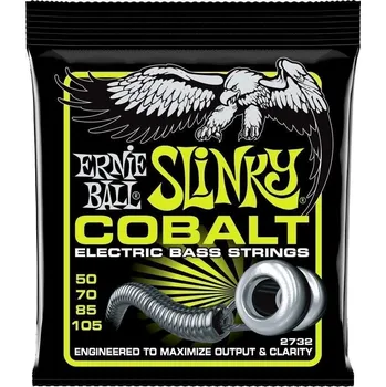 Struna pro kytaru a smyčcový nástroj Ernie Ball 2732 Regular Slinky Bass 50-105 Struny pro baskytaru