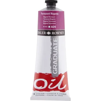 Olejová barva Daler Rowney Graduate Olejová barva Permanent Magenta 200 ml 1 ks