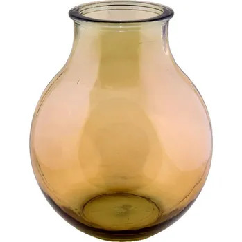Váza Váza ANCHO, široká, 12L, lahvově hnědá|kouřová|Vidrios San Miguel|Recycled Glass