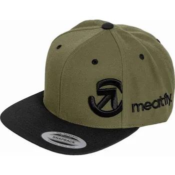 Kšiltovka Meatfly kšiltovka Jacob Snapback Olive | Zelená | Velikost One Size