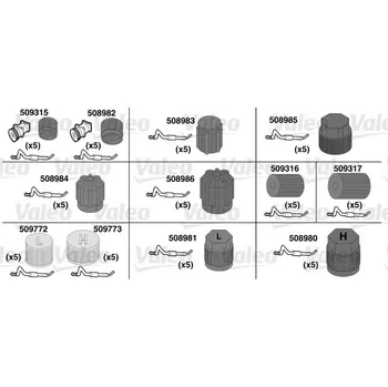 Sada na opravy tesnicich krouzku, 509734