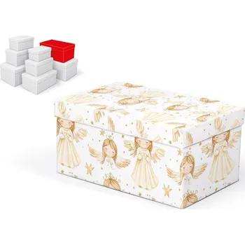 Dárková krabička MFP krabice dárková vánoční B-V011-F 26x17x13cm 5371313