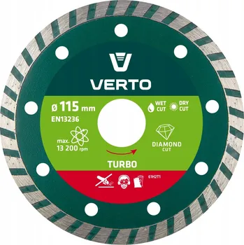 Řezný kotouč Diamantový kotouč Verto 61H2T1 115x22.2 mm