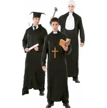 Vrták Kostým toga talár kněze absolventa soudce L