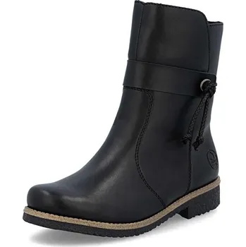 Dámské kozačky Dámská kotníková obuv RIEKER 73551-00 černá W5 36