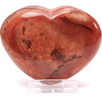 Drahý kámen Magieprirody.cz Srdce Karneol 87 x 88 mm 310 g přírodní kámen #K1436