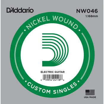 Strunný nástroj D'Addario NW 046 Samostatná struna pro kytaru