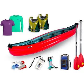 Člun Gumotex Scout Standart SET 2 barva lodě zelená + DÁREK + Doprava ZDARMA