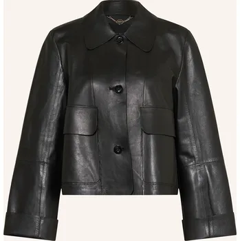 Dámský blejzr Marc Cain Dámská Kožená Bunda, 900 black, 40