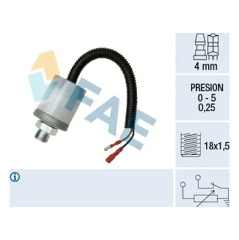 Čidlo automobilu Snímač, tlak oleje, 14090