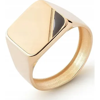 Prsten STŘÍBRNÝ PÁNSKÝ ČTVERCOVÝ PECET